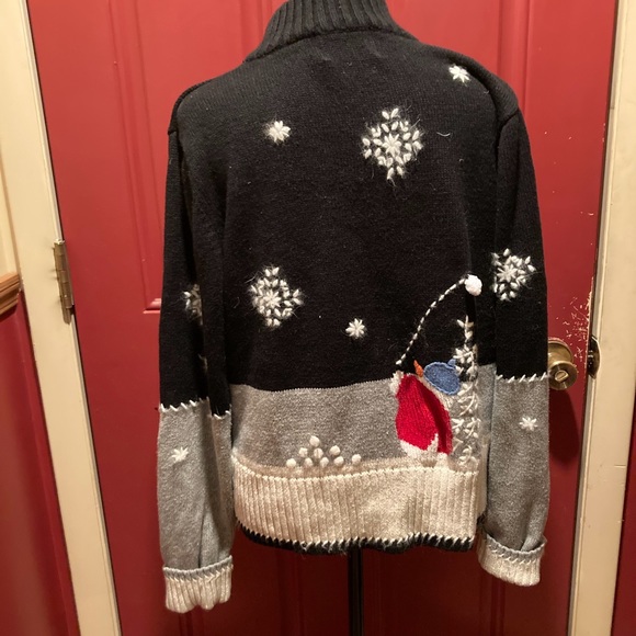 Cute Snowman Cardigan - Picture 2 of 3